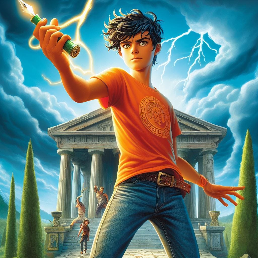 Prepubescent Demigod Maturation in Eight Episodes of Percy Jackson and the Olympians