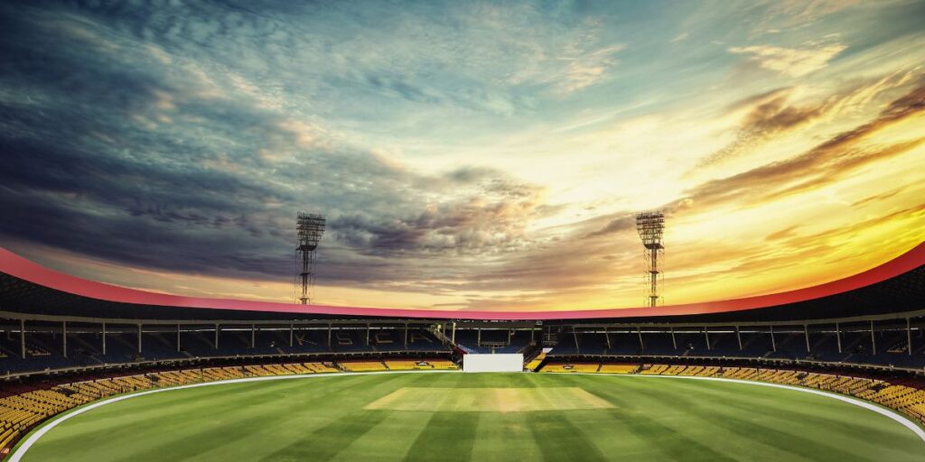 For the T20 World Cup in three months, cricket's first temporary stadium will open.