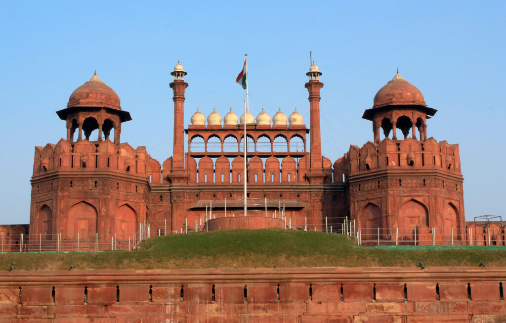 Top attraction places Red Fort Delhi