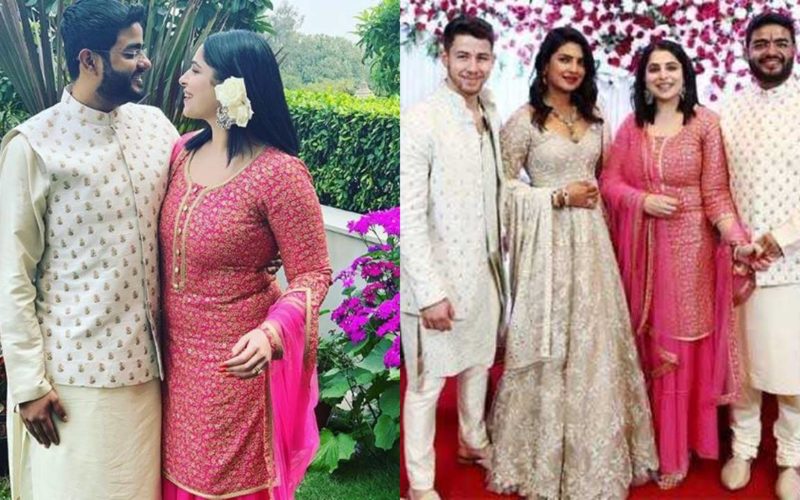 Following her brother Siddharth Chopra and his fiancée Neelam Upadhyaya's roka ceremony, Priyanka Chopra writes a message.