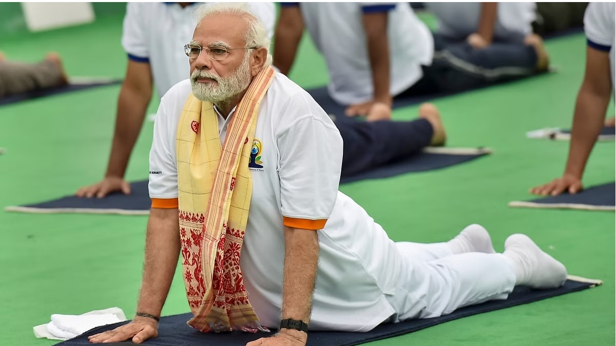 PM MODI CELEBRATE On YOGA