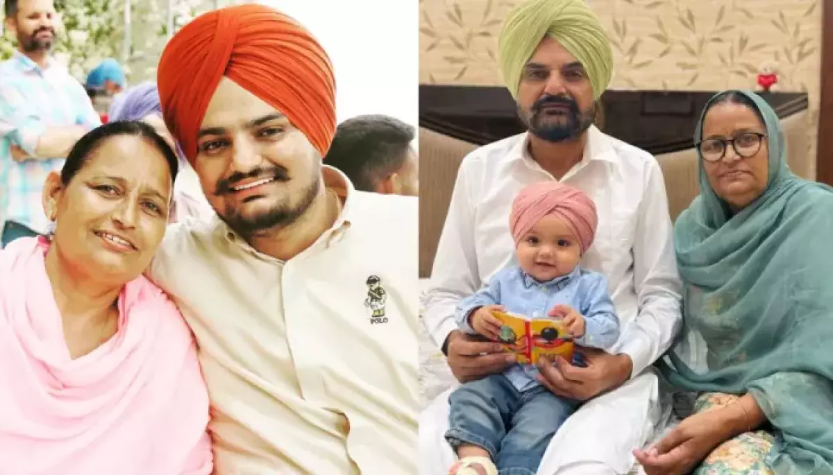 The face of Sidhu Moosewala's younger brother Shubhdeep is revealed by his parents.